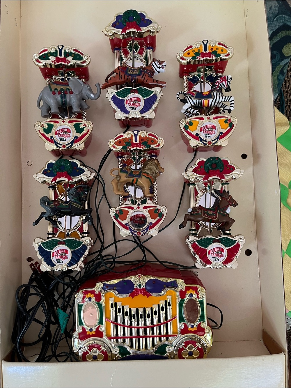 Christmas carousel